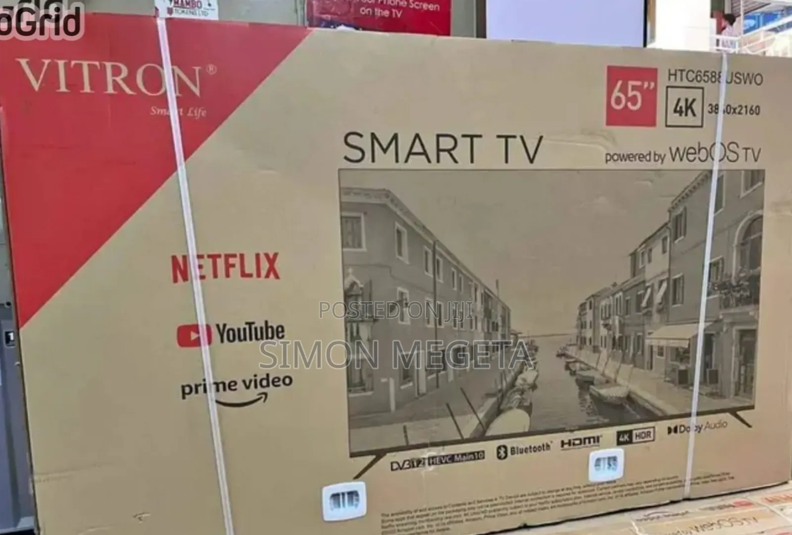 65" Webos Vitron Tv Smart Android Tv Htc6568v/Usb