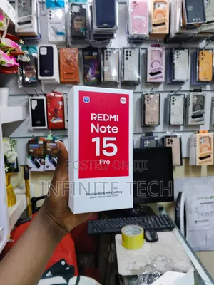 New Xiaomi Redmi Note 15 Pro 256 GB Black
