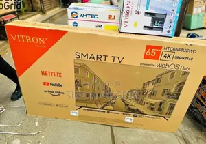 65 Inch Webos Vitron Tv Smart Android Tv Htc6568v/Usb/Netflix