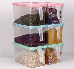 5l Capacity Fridge Container -plastic