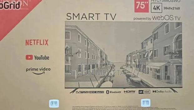 75 Inch Webos Vitron Tv Smart Android Tv Htc7588v/Usb - thumbnail 2