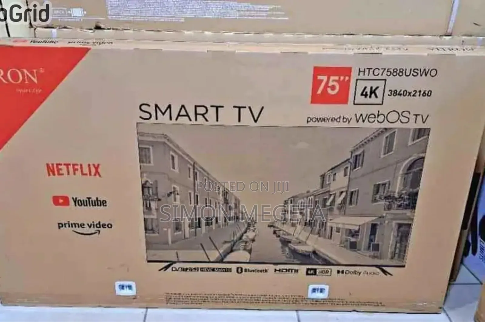 75 Inch Webos Vitron Tv Smart Tv Htc7588v/Usb