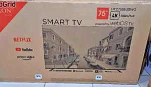 New 75 Inch Webos Vitron Tv Smart Android Tv Htc7588v/Usb