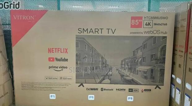 85 Inch Webos Vitron Tv Smart Android Tv Htc8588us/Usb - thumbnail 2