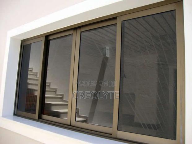 Four Panelled Aluminium Sliding Window