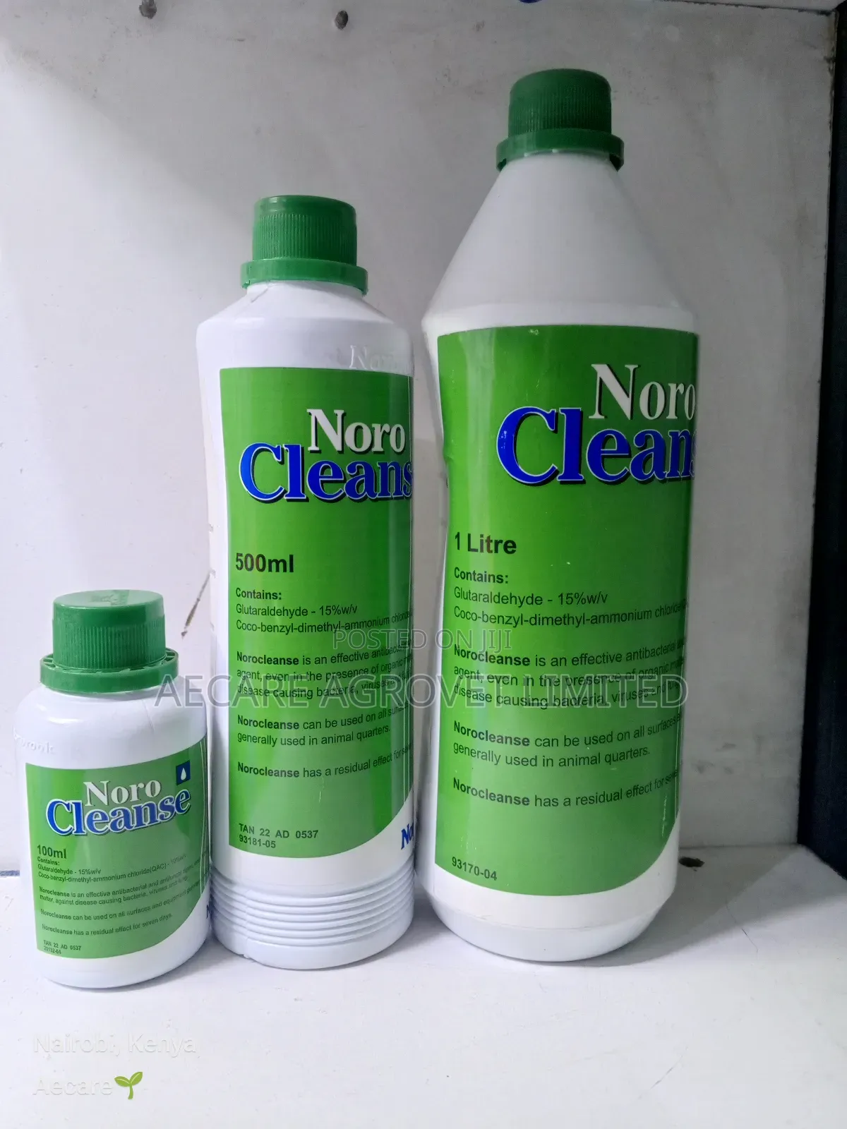 Morocleanse Disinfectant 100ml, 500ml, 1litre