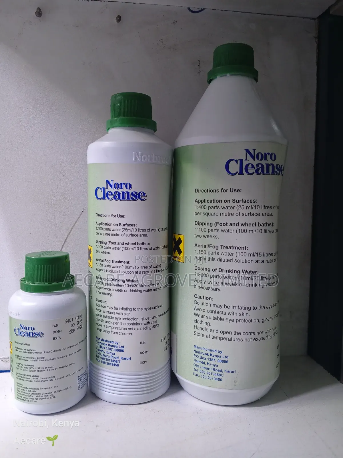 Morocleanse Disinfectant 100ml, 500ml, 1litre