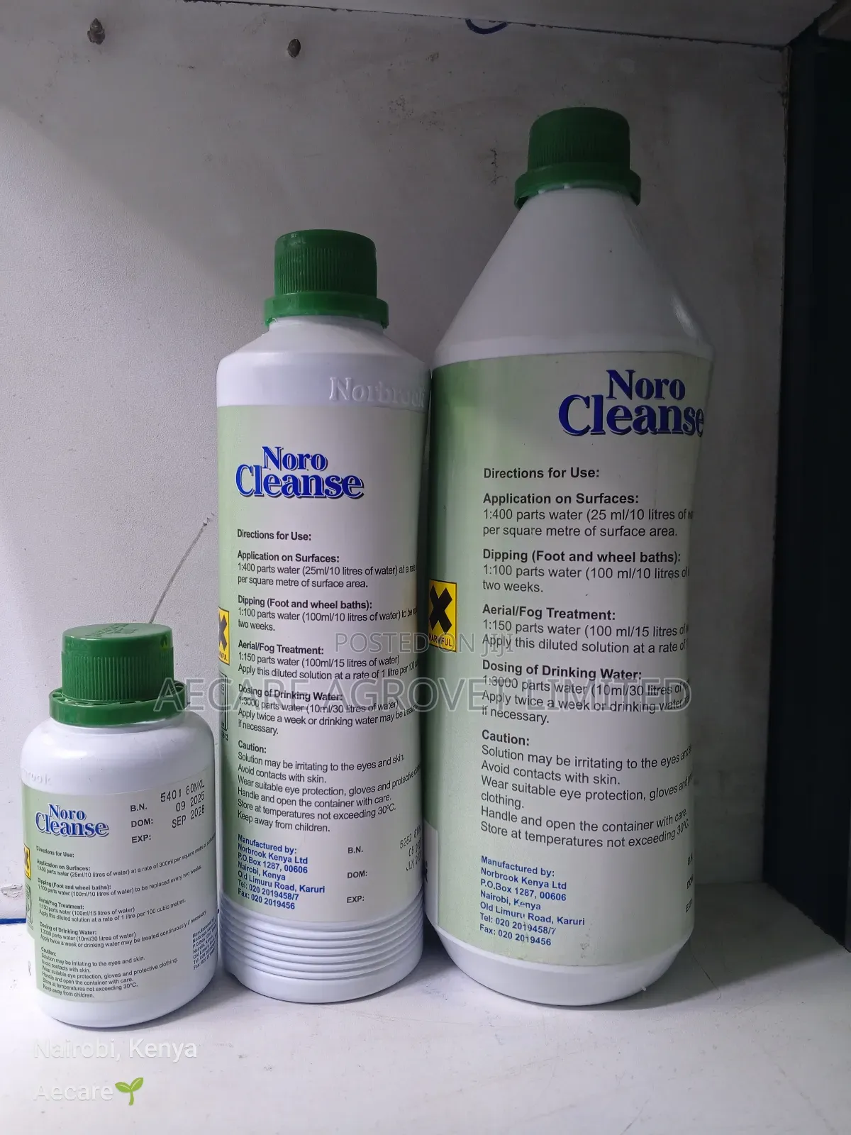 Morocleanse Disinfectant 100ml, 500ml, 1litre