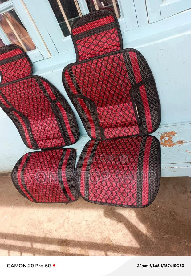 2pc Frontier Air Mesh Fabric Car Seat Covers - main view