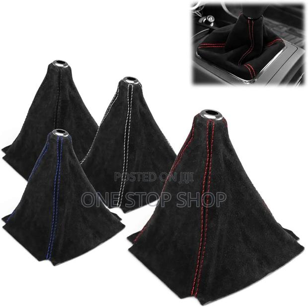 Manual Shifter Shift Boot PVC Leather Cover