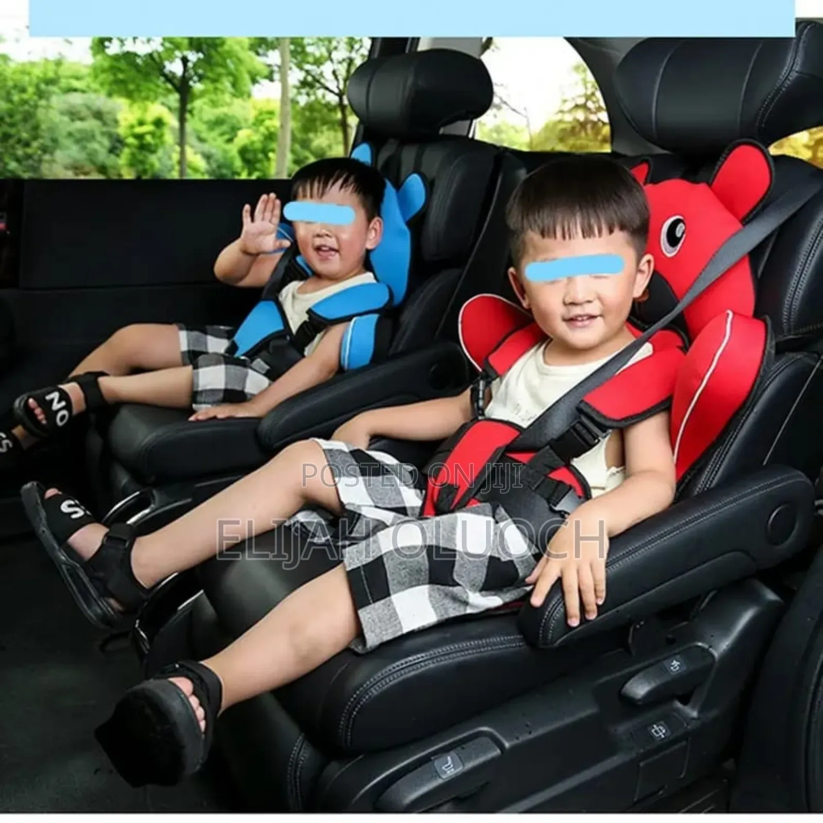 Safe Car Travel Portable Baby Seat Cushion Safety Set