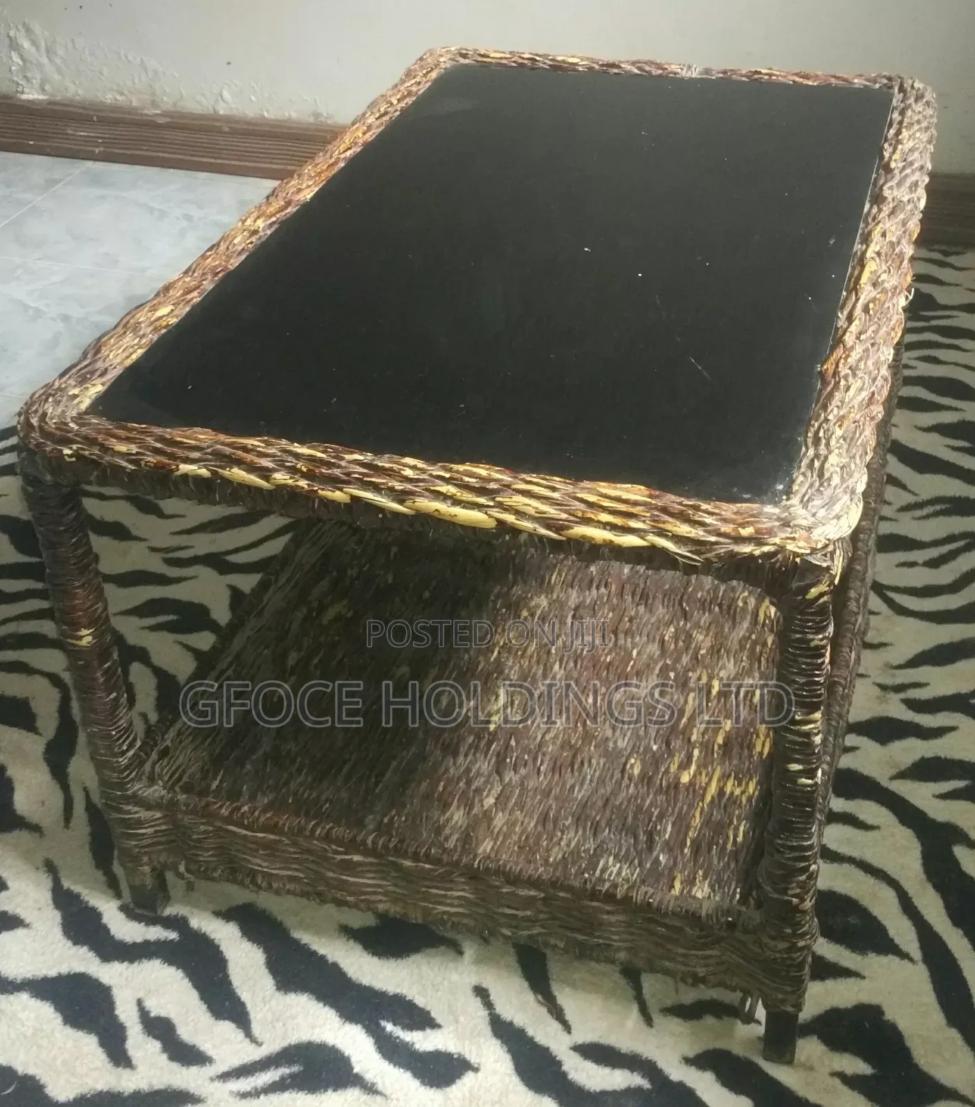 Decent Coffee Table ( Steel Frame)