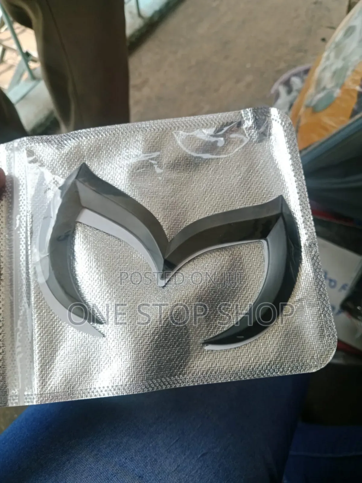 Black Mazda M Emblem and Modification Badge