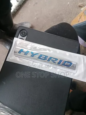 Hybrid Replacement Badge With Blue Color