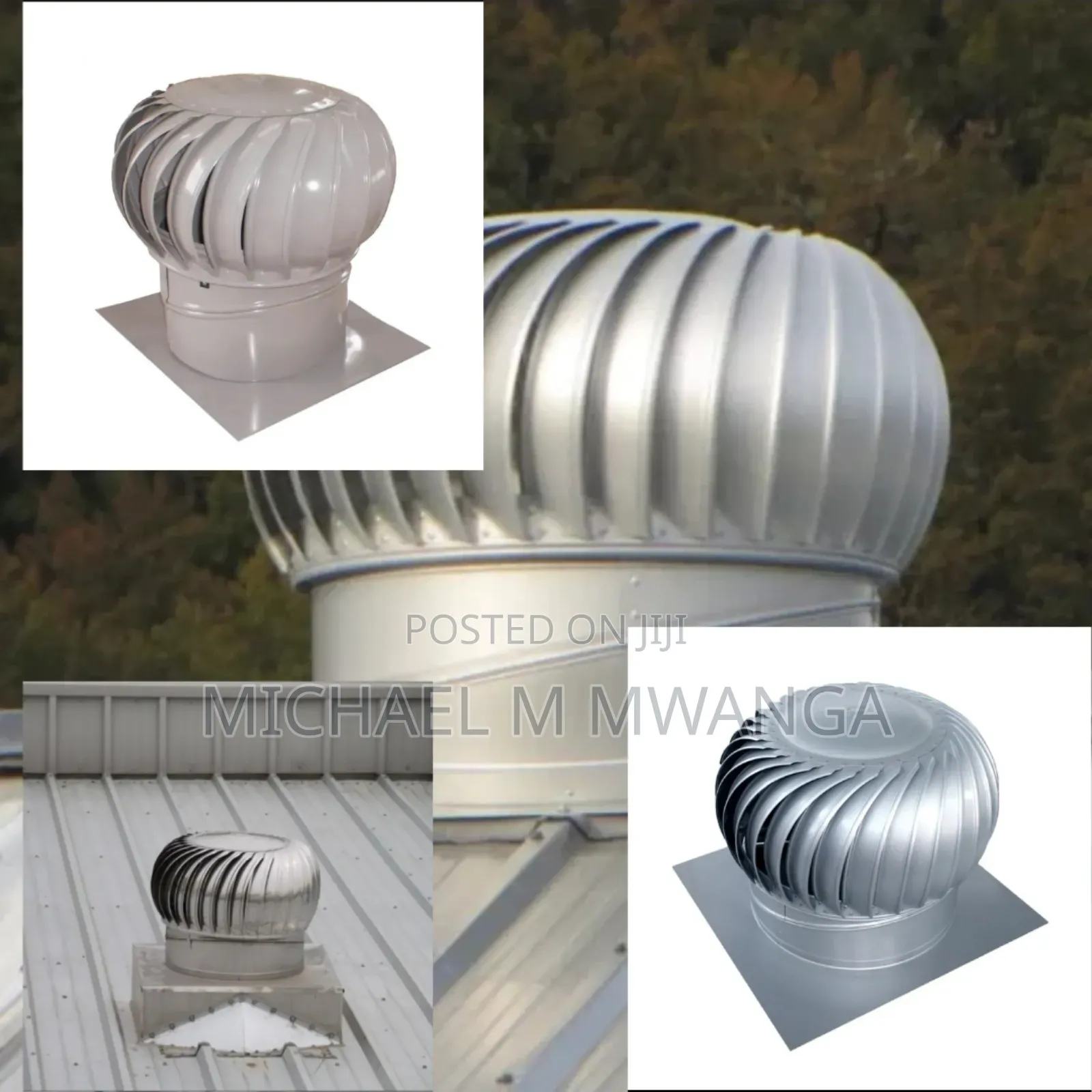 Installation Ready 600 Mm Wind Driven Cyclone