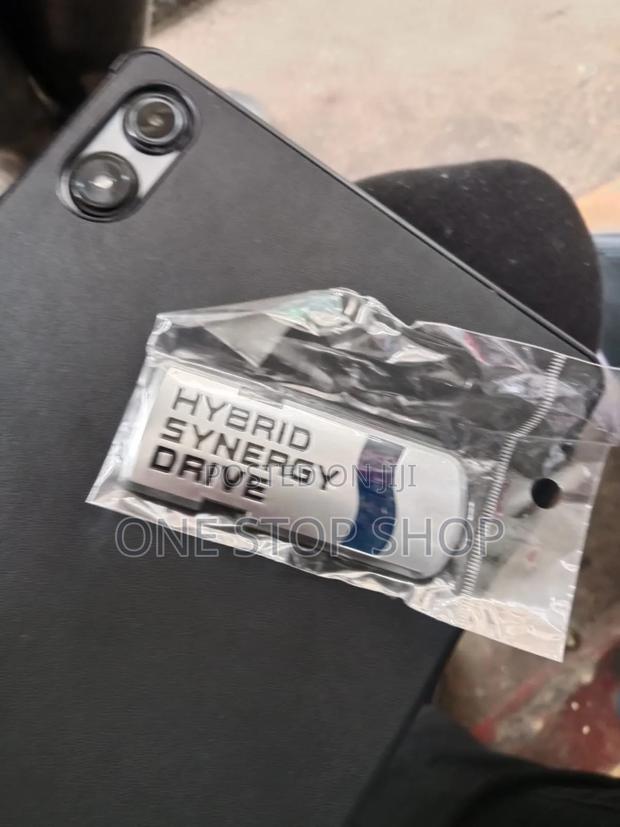 Toyota Back Door Hybrid Synergy Drive Decal Badge