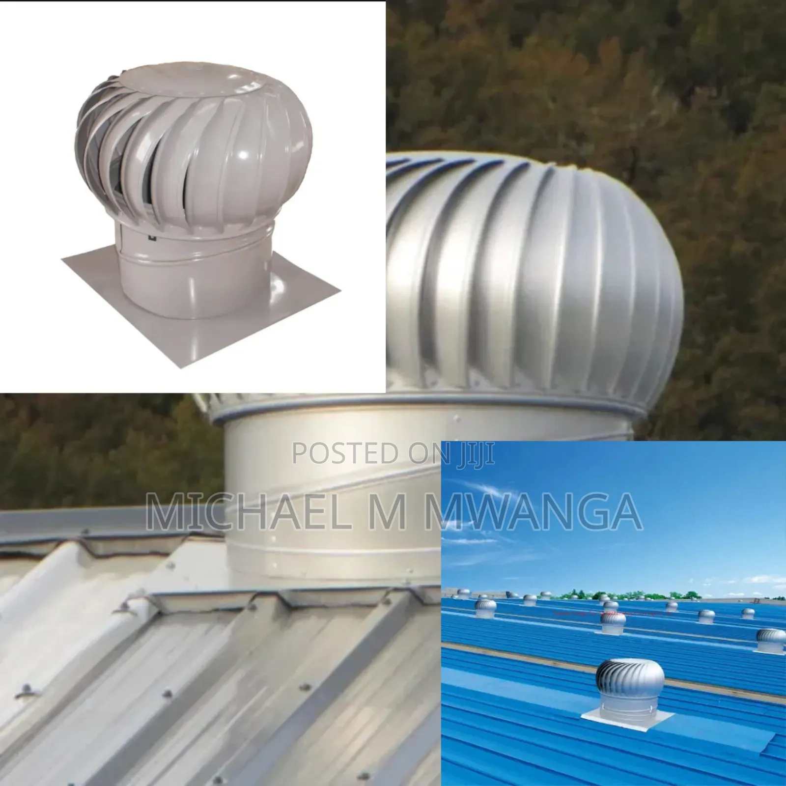 Airflow Enhanced 600 Mm Wind Driven Cyclone
