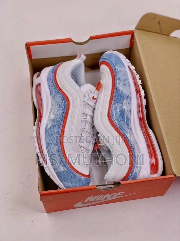 Washed Denim Airmax Sneakers Size 39-45