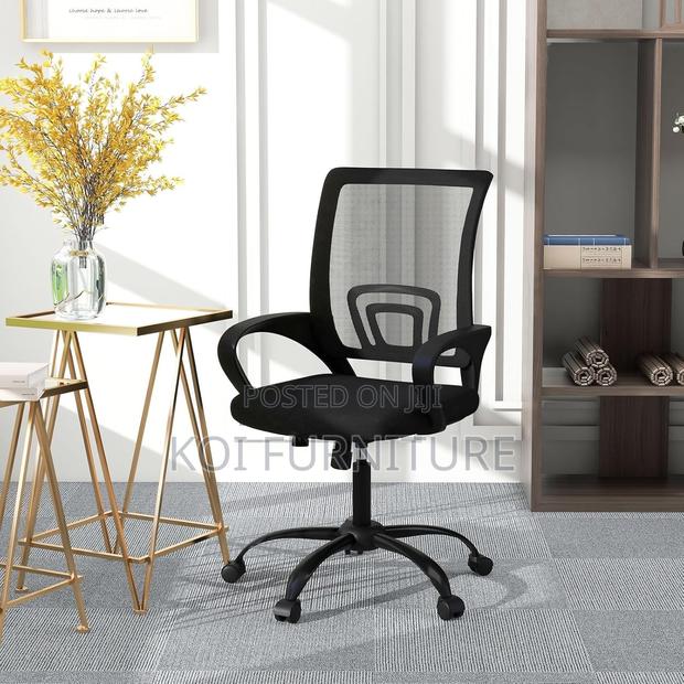 Office Chairs; Clerical Secretarial Mesh Office Seat - thumbnail 5