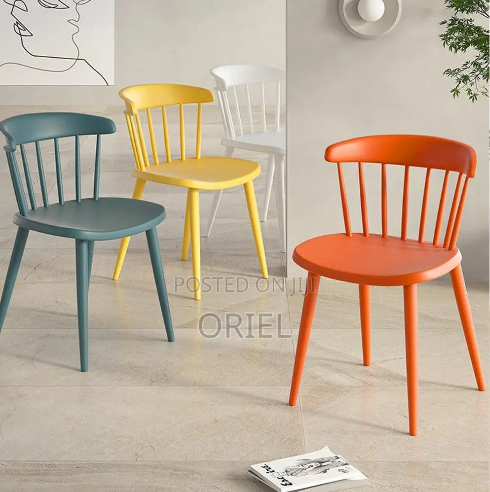 Home Chairs:- Lightweight Stackable Plastic Utility Chair