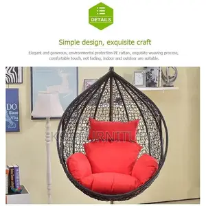 Home Chairs; Hanging Home Swinging Hammock Rattan Chair