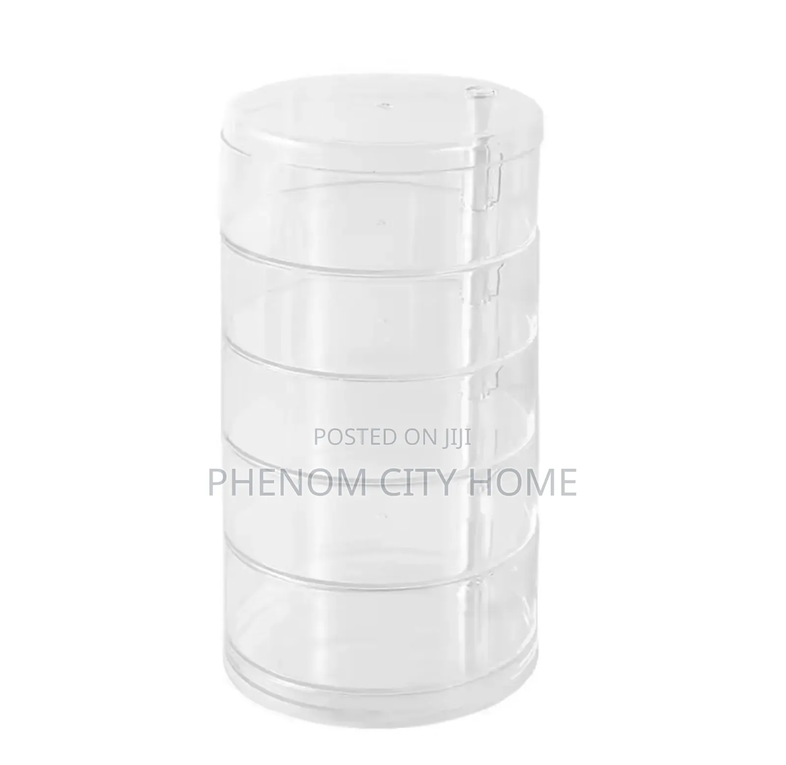 5 Layered Rotating Jewelry Storage Container