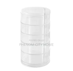 5 Layered Rotating Jewelry Storage Container