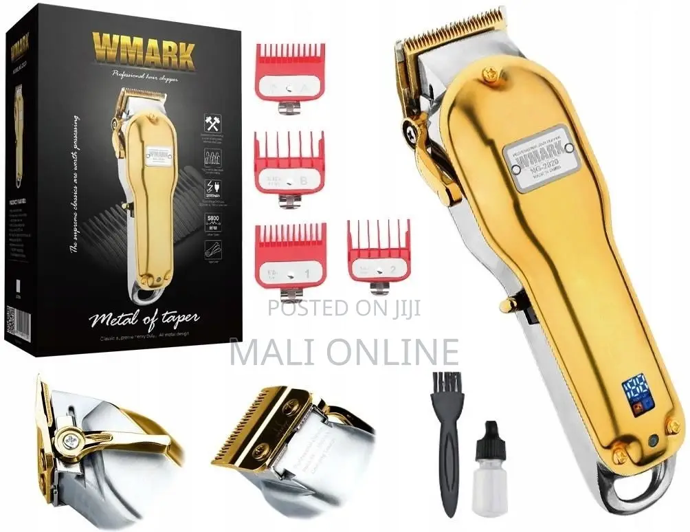 Hair Clipper Cordless Trimmer 7000rpm Stainless Steel Blade 2500mah