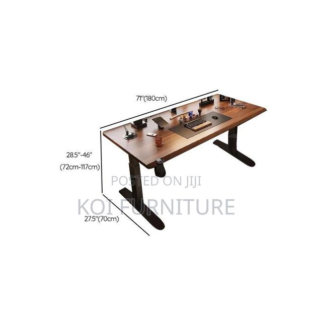 Office Desk; 1200mm Home Office Studio Adjustable Table - thumbnail 4
