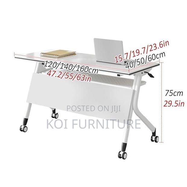 Office Desk; Home Office Training Folding Table - thumbnail 2