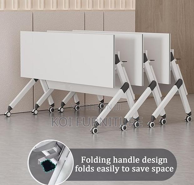 Office Desk; Home Office Training Folding Table - thumbnail 5
