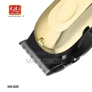 Professional Hair Clipper Cordless Fade Blade Ng-820 Led Display