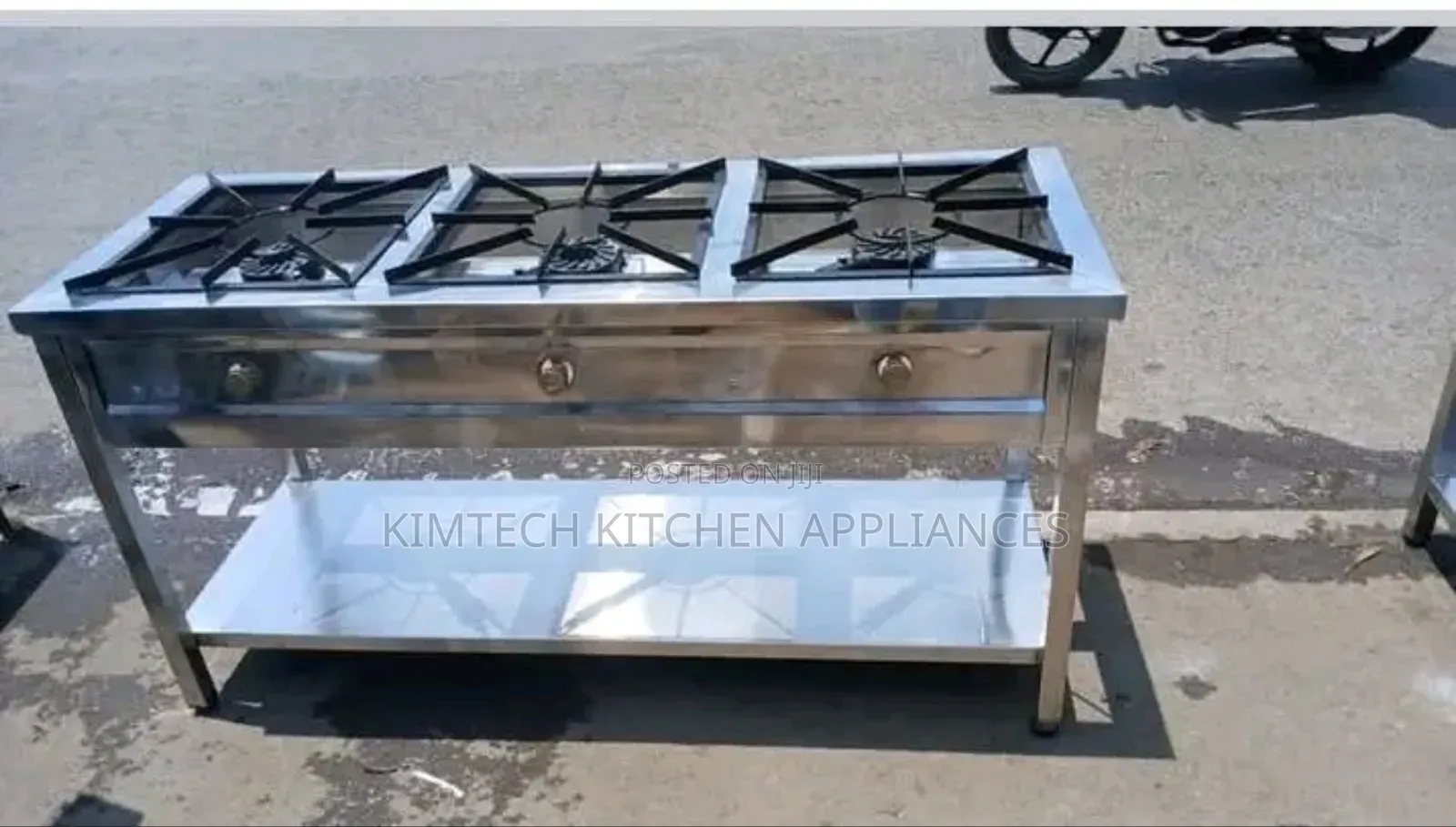 Stainless Steel 3burner