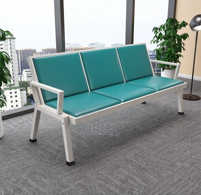 Benches:- 3-Seater Lounge Bench for Office Reception