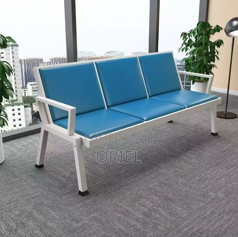 Benches:- 3-Seater Lounge Bench for Office Reception