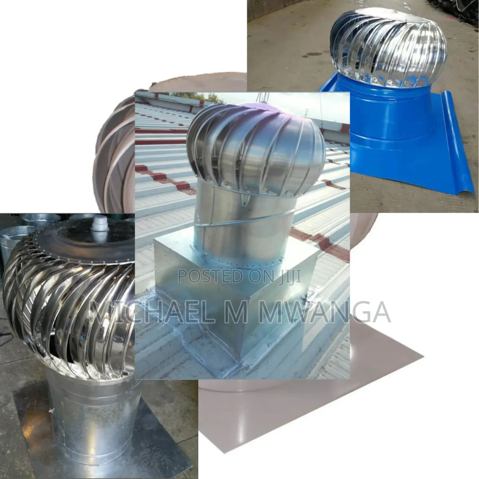 Heat Regulating 600 Mm Wind Driven Cyclone