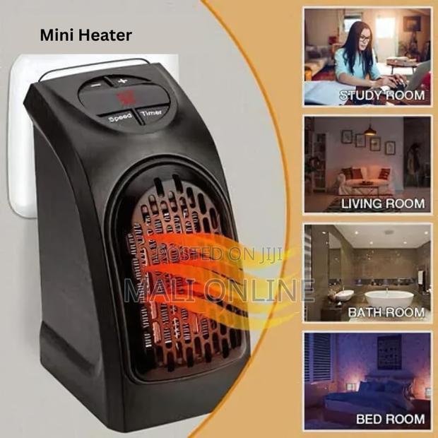 Mini Wall Outlet Heater 400w Smart Temp Control Digital Display Warmer - thumbnail 3