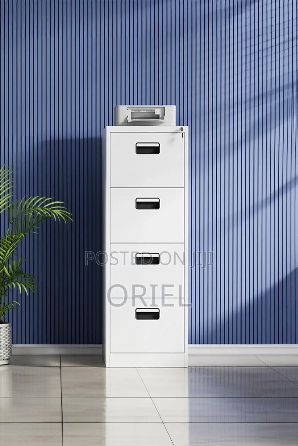 Office Cabinets:- Office Furniture 4 Drawer Steel Cabinet