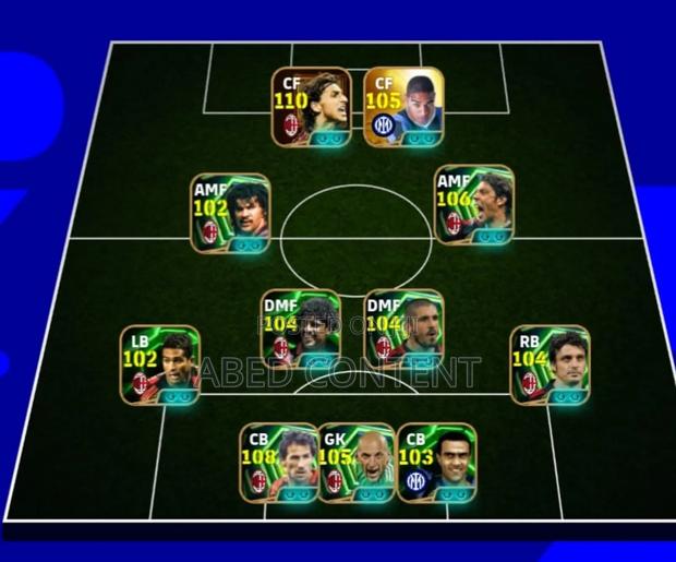 Konami Accounts - main view