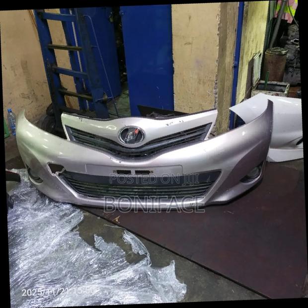 Toyota Vitz Jewela Front Bamper - main view