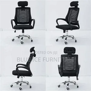 Swivel Office Chair Headrest Support