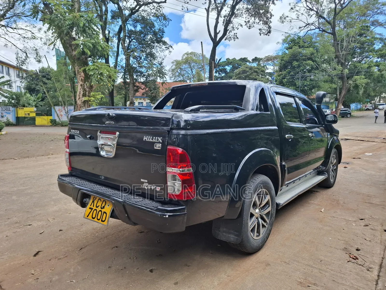 Toyota Hilux 3.0 D-4D 4x4 2012 Black