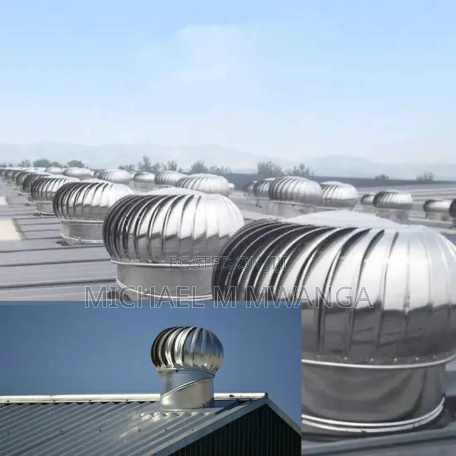 Output Driven 600 Mm Wind Driven Cyclone