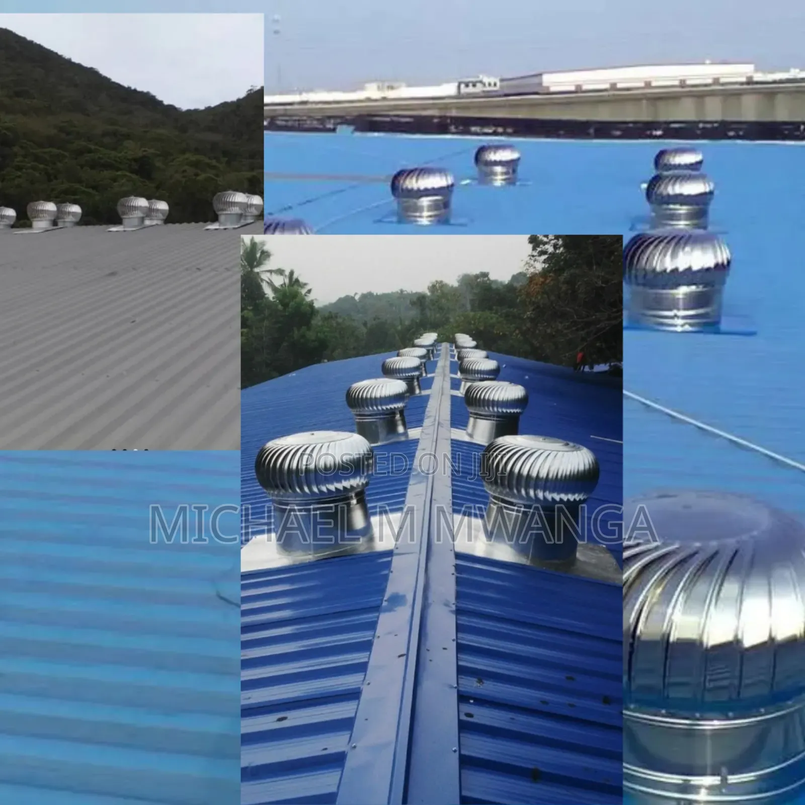 Airflow Regulated 600 Mm Wind Driven Cyclone