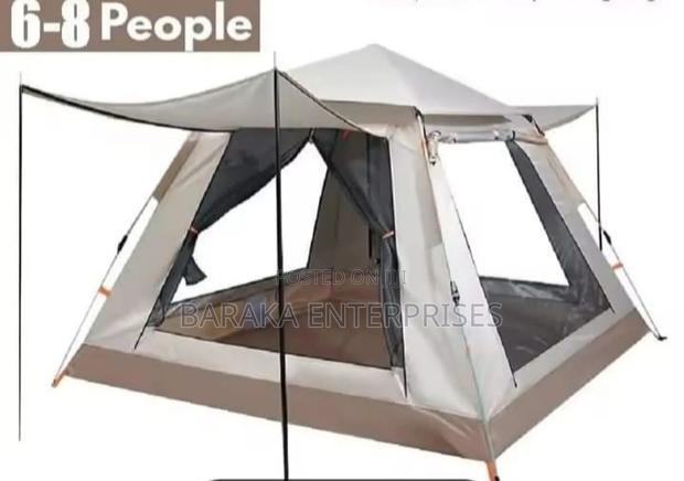 6-8 People Camping Tent Colour;Grey
