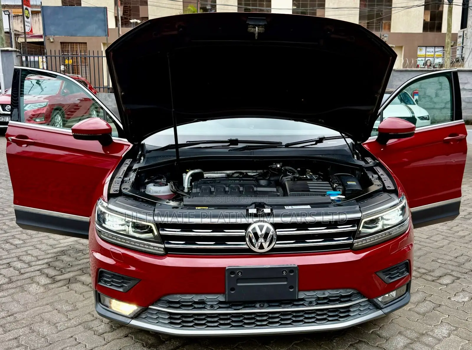 Volkswagen Tiguan 2.0T SEL Premium R-Line AWD 4MOTION 2019 Red