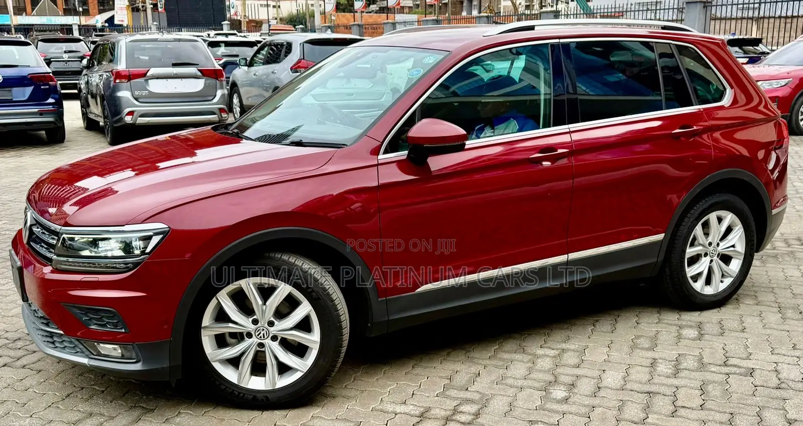 Volkswagen Tiguan 2.0T SEL Premium R-Line AWD 4MOTION 2019 Red