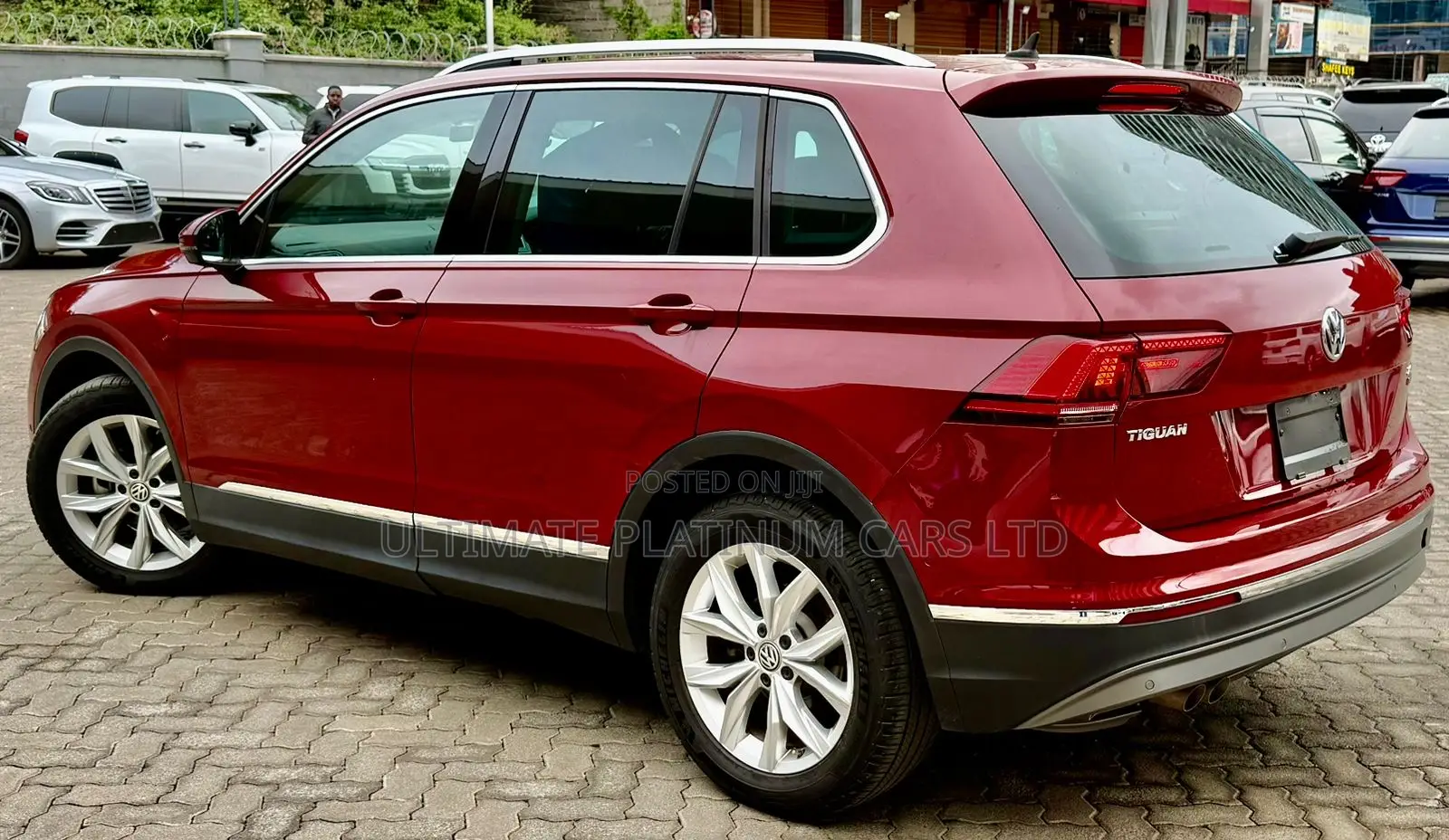 Volkswagen Tiguan 2.0T SEL Premium R-Line AWD 4MOTION 2019 Red