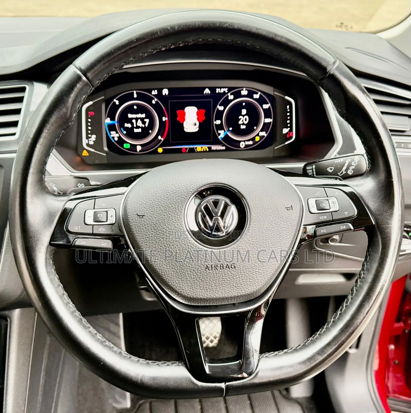 Volkswagen Tiguan 2.0T SEL Premium R-Line AWD 4MOTION 2019 Red