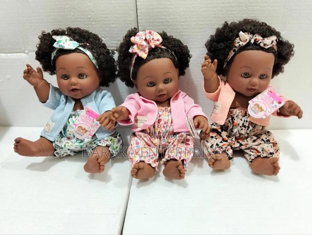 Medium Size African Doll